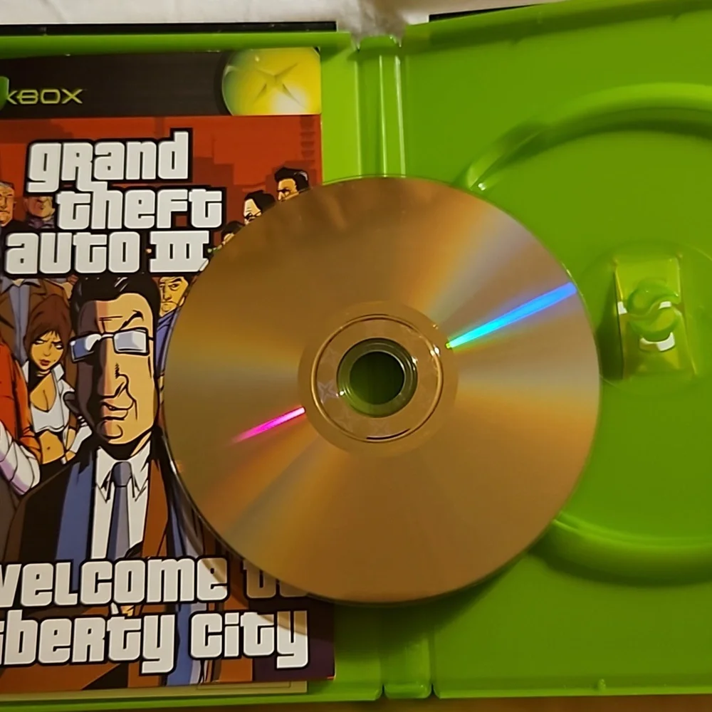 1/2 PRICE🔻Xbox Microsoft Grand Theft Auto III & Vice City
